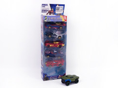 Die Cast Car Free Wheel(6in1)