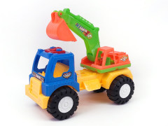 Free Wheel Construction Truck toys