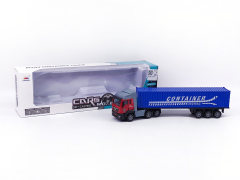 Die Cast Container Truck Free Wheel