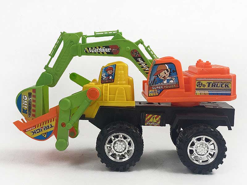 Free Wheel Construction Truck toys