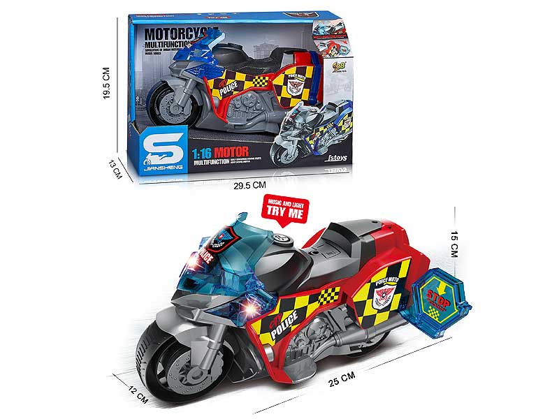 Free Wheel Motorcycle W/L_S toys