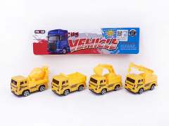 Free Wheel Construction Truck(4in1) toys