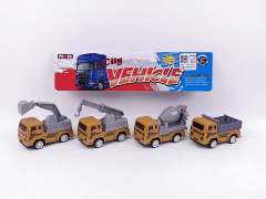 Free Wheel Construction Truck(4in1) toys