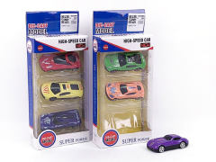 Die Cast Car Free Wheel(3in1) toys