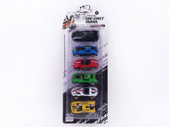 Die Cast Sports Car Free Wheel(6in1) toys