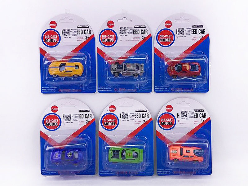 Die Cast Racing Car Free Wheel(6S6C) toys