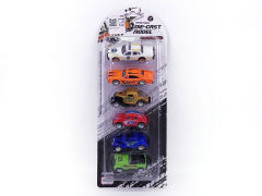 Die Cast Car Free Wheel(6in1) toys