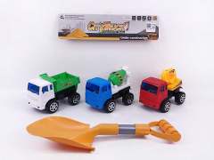 Free Wheel Construction Truck & Shovel toys