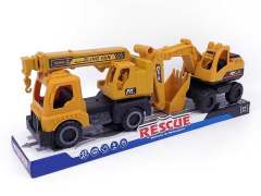 Free Wheel Construction Truck(2in1) toys