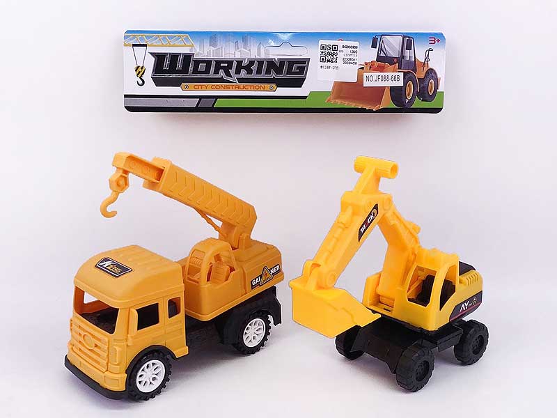 Free Wheel Construction Truck(2in1) toys