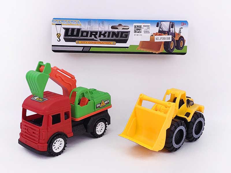 Free Wheel Construction Truck(2in1) toys