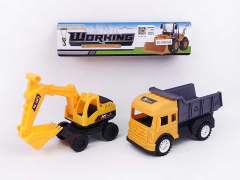 Free Wheel Construction Truck(2in1) toys