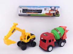 Free Wheel Construction Truck(2in1) toys