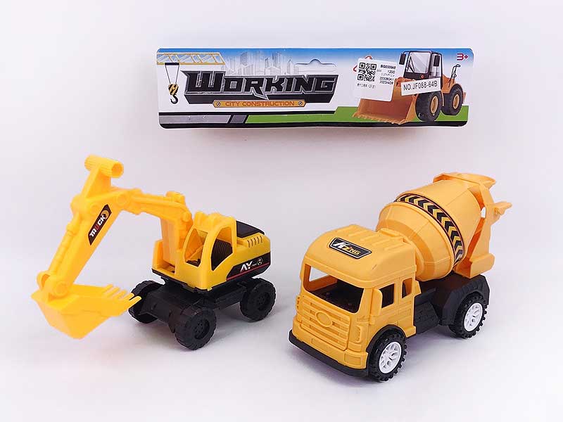 Free Wheel Construction Truck(2in1) toys