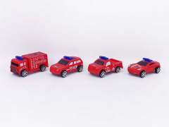 Free Wheel  Fire Engine(4S) toys