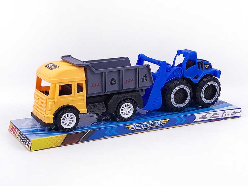 Free Wheel Construction Truck(2in1) toys