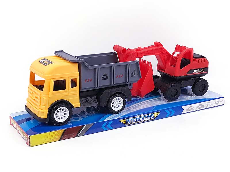 Free Wheel Construction Truck(2in1) toys