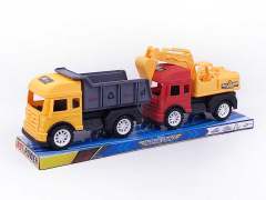 Free Wheel Construction Truck(2in1) toys