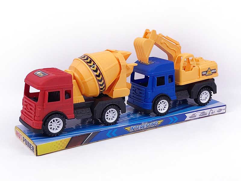 Free Wheel Construction Truck(2in1) toys