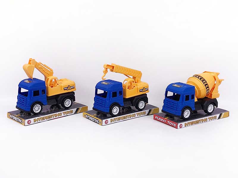 Free Wheel Construction Truck(3S) toys