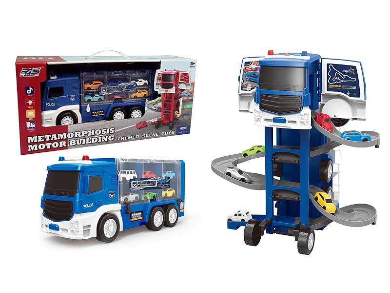 Free Wheel Transforms Car Set W/L_M toys