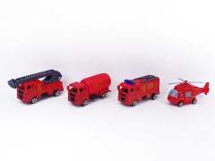 Free Wheel Fire Engine(4in1) toys