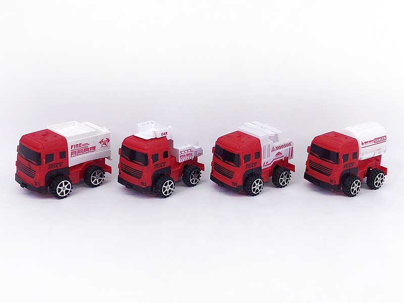 Free Wheel Fire Engine(4in1) toys