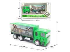 1:50 Die Cast Container Truck Free Wheel toys