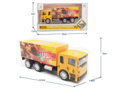 1:50 Die Cast Container Truck Free Wheel toys