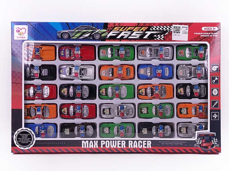 Free Wheel Police Car(25in1) toys