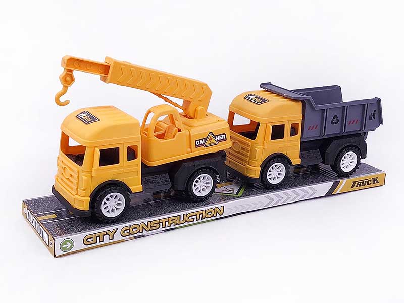 Free Wheel Construction Truck(2in1) toys