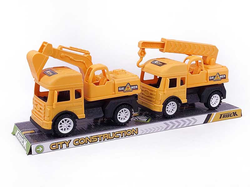 Free Wheel Construction Truck(2in1) toys