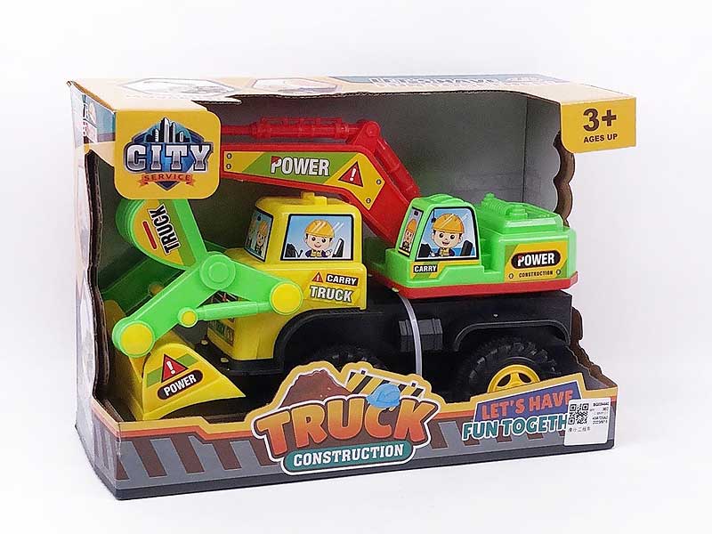 Free Wheel Construction Truck toys