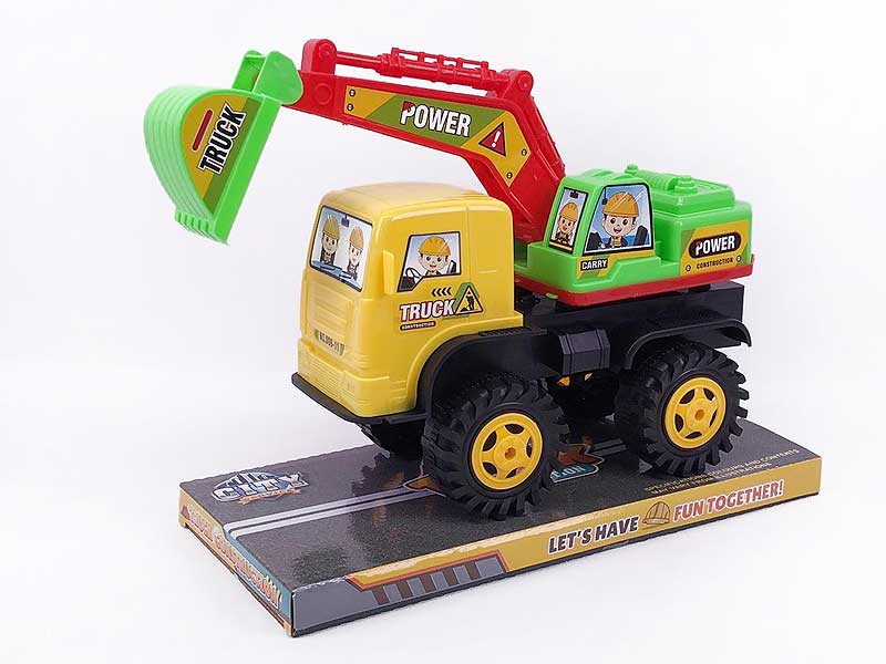 Free Wheel Construction Truck toys