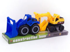 Free Wheel Construction Truck(2in1) toys