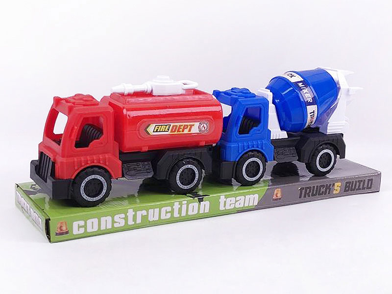 Free Wheel Construction Truck(2in1) toys