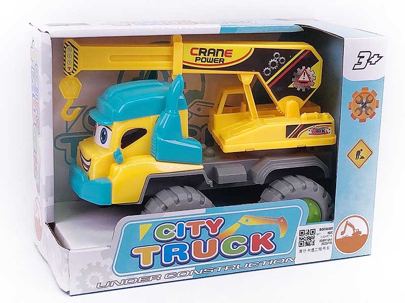 Free Wheel Construction Truck toys