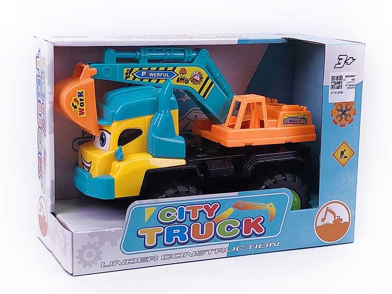 Free Wheel Construction Truck toys