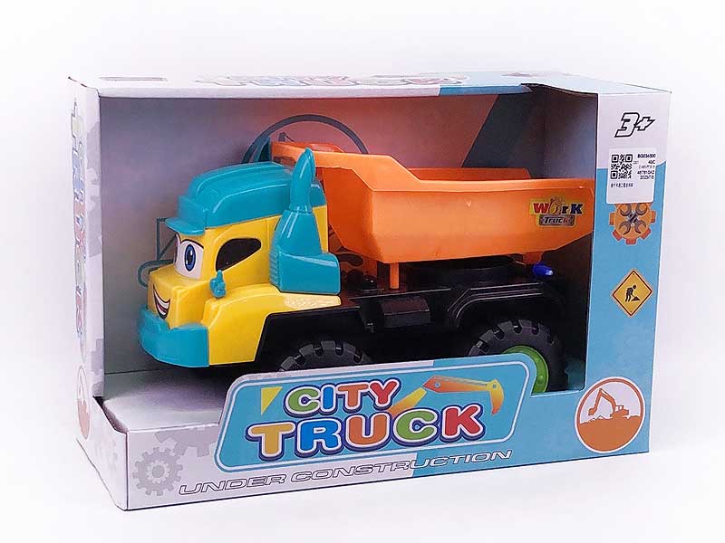 Free Wheel Construction Truck toys