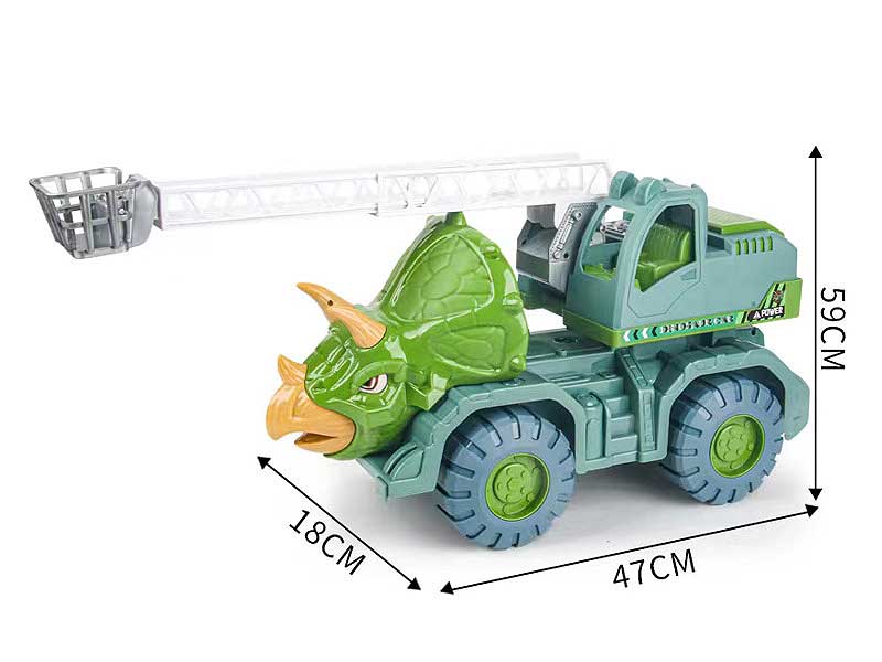 Free Wheel Construction Truck toys