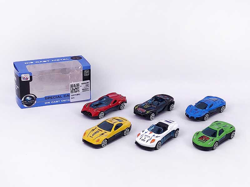 Die Cast Car Free Wheel(6S6C) toys