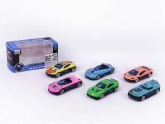 Die Cast Car Free Wheel(6S6C) toys