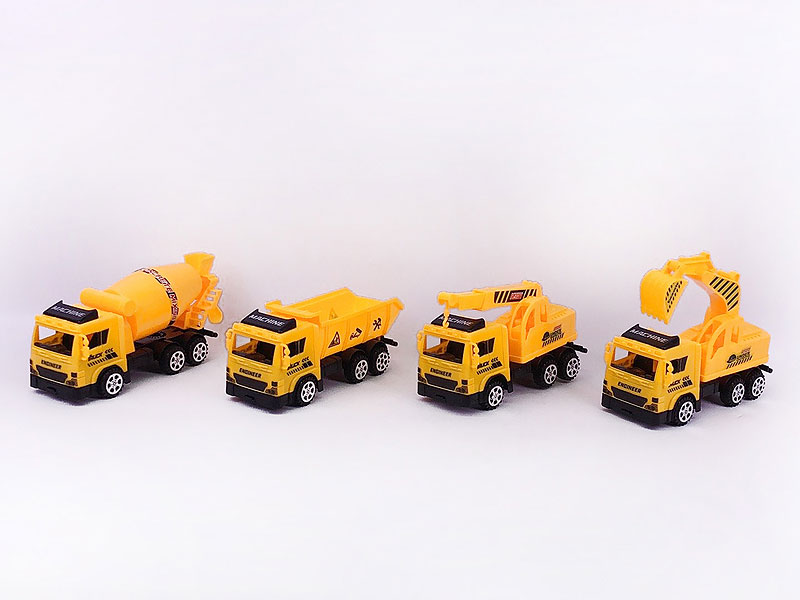 Free Wheel Construction Truck(4S) toys