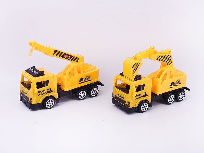 Free Wheel Construction Truck(2in1) toys