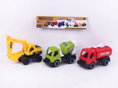 Free Wheel Construction Truck(3in1) toys