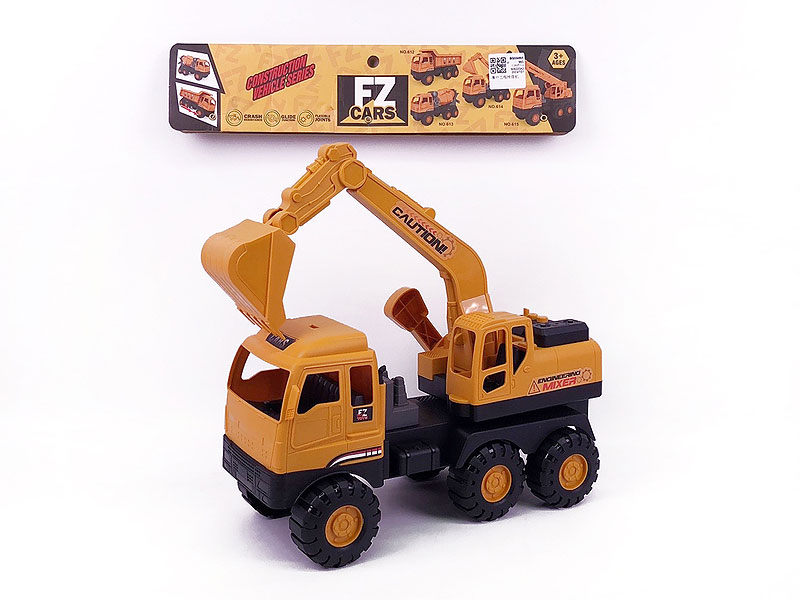 Free Wheel Construction Truck toys