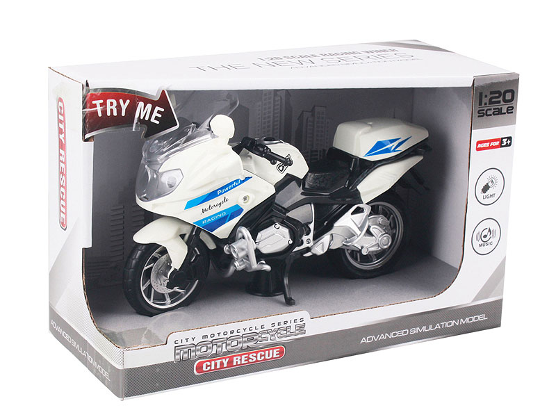 1:20 Free Wheel Motorcycle W/L_M toys