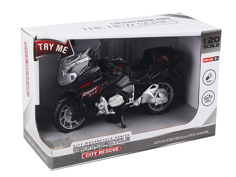 1:20 Free Wheel Motorcycle W/L_M toys