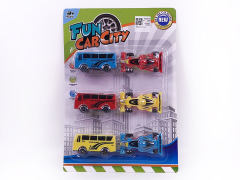 Free Wheel Racing Car & Free Wheel Bus(3in1)