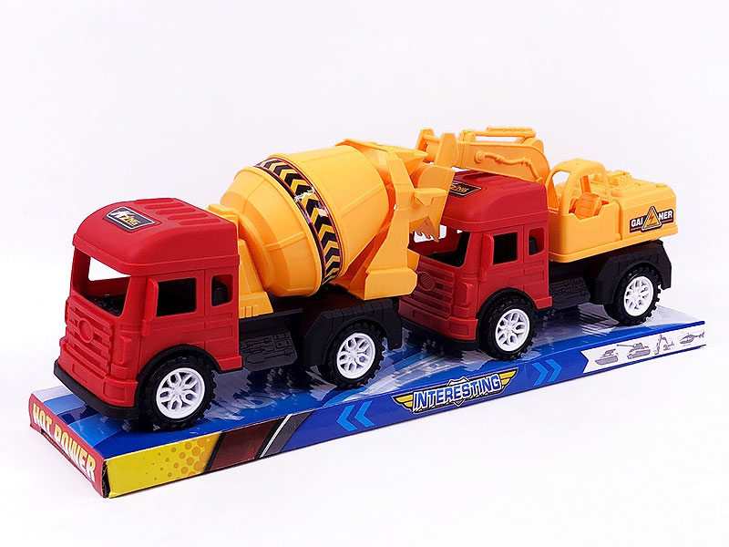 Free Wheel Construction Truck(2in1) toys